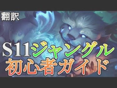 【翻訳講座】知識0でOK！S11ジャングル初心者ガイド！JG解説【LoL】