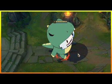 【がうるぐらChoGath】Cho’Gath’s new Gura skin is Amazing!